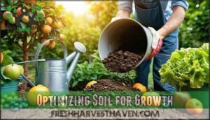 optimizing soil for growth