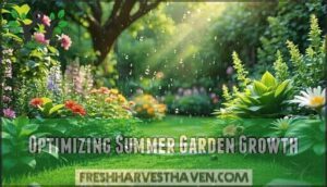 optimizing summer garden growth