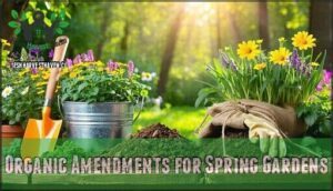 organic amendments for spring gardens
