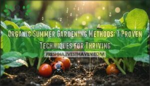 organic summer gardening methods