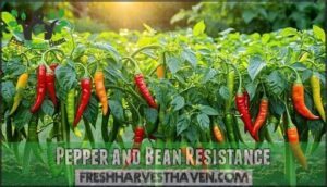 pepper and bean resistance