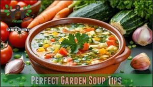 perfect garden soup tips