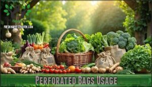 perforated bags usage