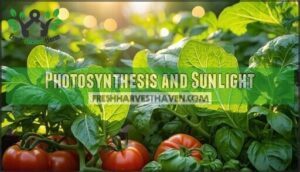 photosynthesis and sunlight