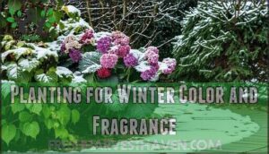 planting for winter color and fragrance