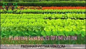 planting schedules optimization