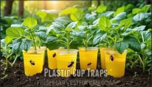 plastic cup traps