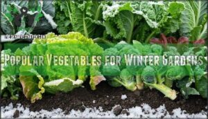 popular vegetables for winter gardens