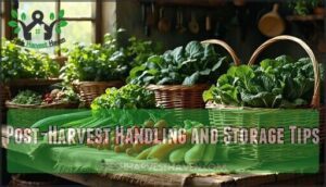 post-harvest handling and storage tips
