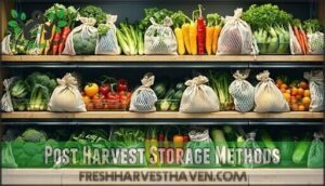 post harvest storage methods