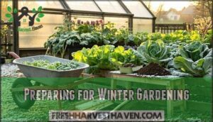 preparing for winter gardening