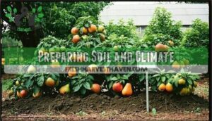 preparing soil and climate