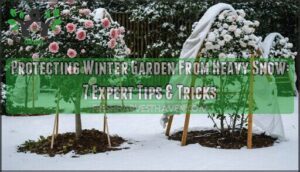 protecting winter garden from heavy snow