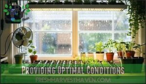 providing optimal conditions
