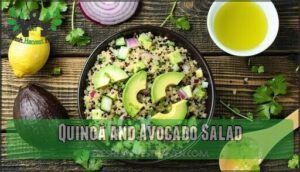 quinoa and avocado salad