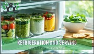 refrigeration and serving