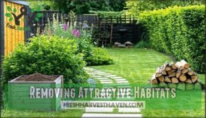 removing attractive habitats