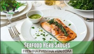 seafood herb sauces
