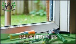 sealing entry points