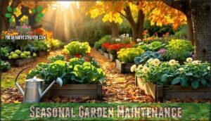 seasonal garden maintenance