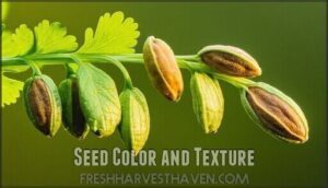 seed color and texture