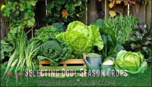 selecting cool season crops