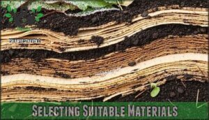 selecting suitable materials