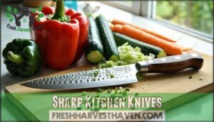 sharp kitchen knives