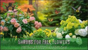 shrubs for fall flowers