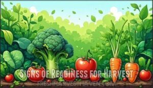 signs of readiness for harvest