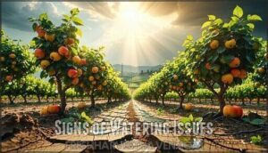 signs of watering issues