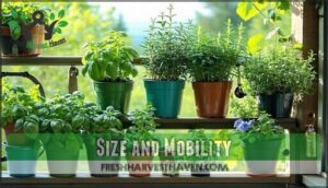 size and mobility