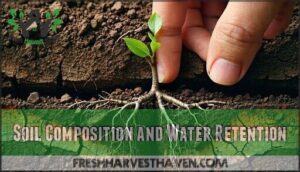 soil composition and water retention