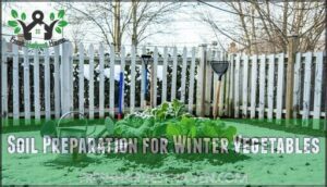 soil preparation for winter vegetables