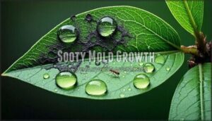 sooty mold growth