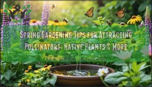 spring gardening tips for attracting pollinators