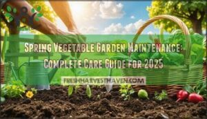 spring vegetable garden maintenance
