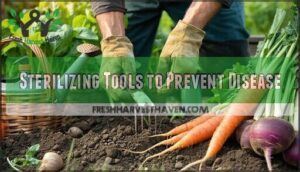 sterilizing tools to prevent disease