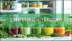 storage and safety guidelines