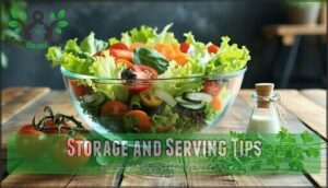 storage and serving tips