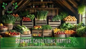 storage conditions matter