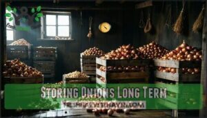 storing onions long term