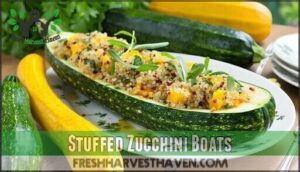 stuffed zucchini boats