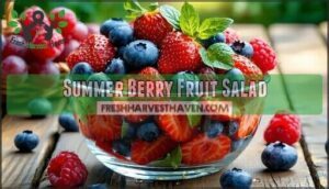 summer berry fruit salad