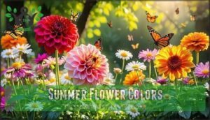 summer flower colors