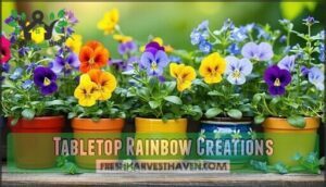 tabletop rainbow creations