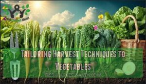 tailoring harvest techniques to vegetables