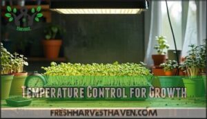 temperature control for growth