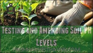 testing and amending soil ph levels