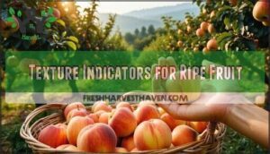 texture indicators for ripe fruit